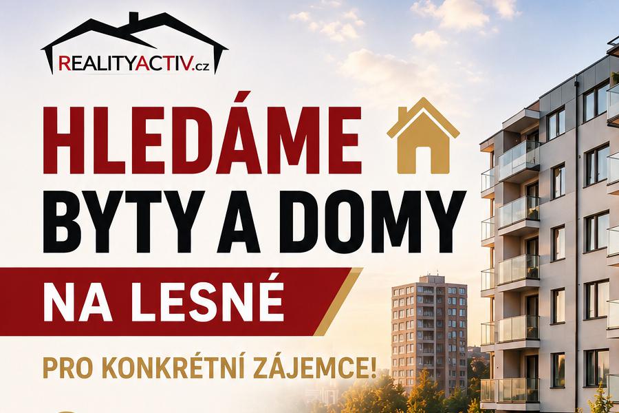 Poptáváme k prodeji domy na Lesné