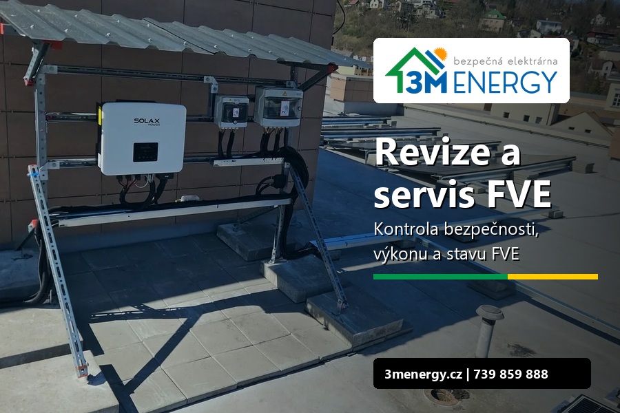Revize FVE + pravidelný servis