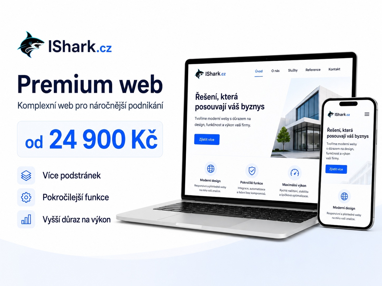 Premium web na míru