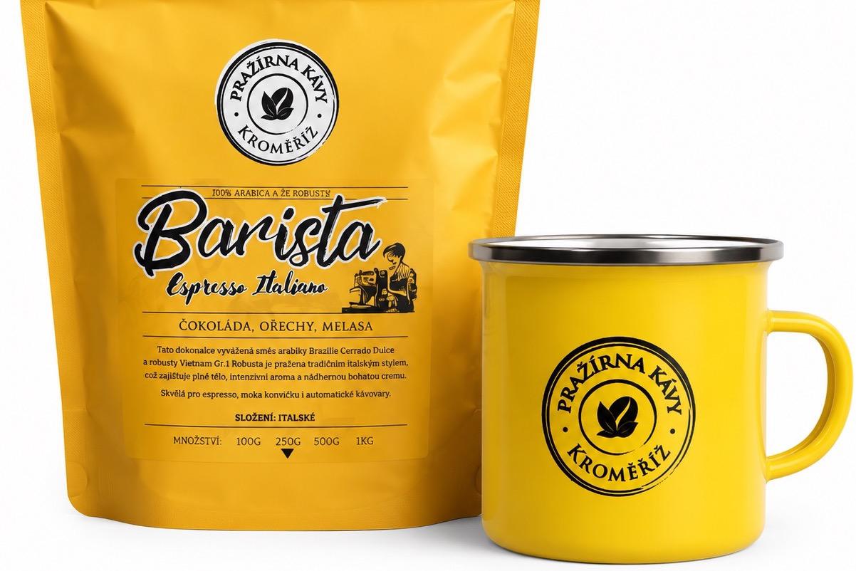Bundle Barista s plecháčkem