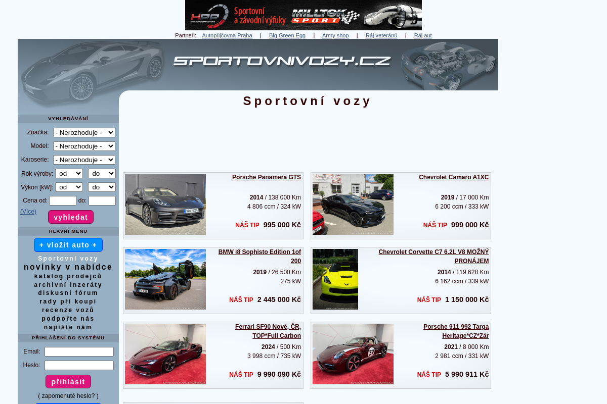 Sportovnívozy.cz