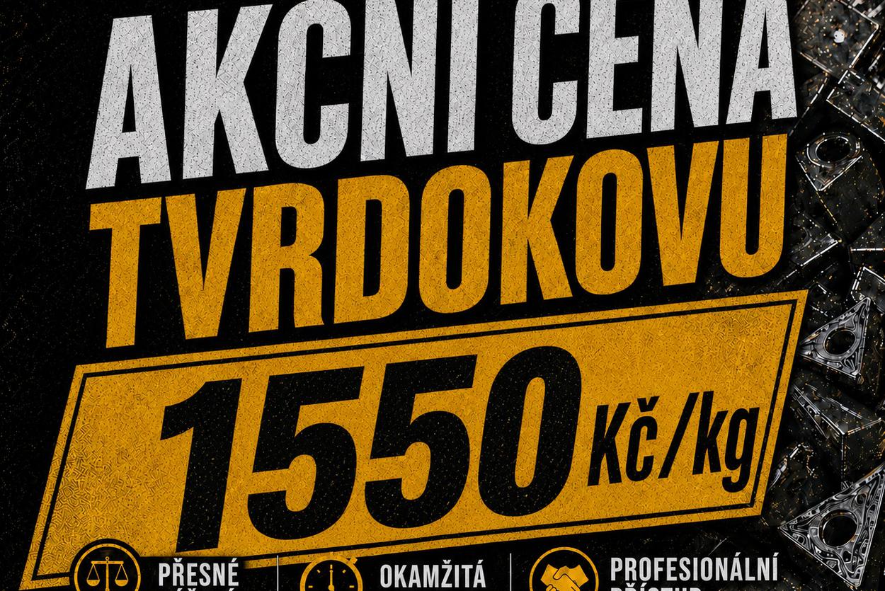 AKCE na TVRDOKOV, SLINUTÉ KARBIDY !!!