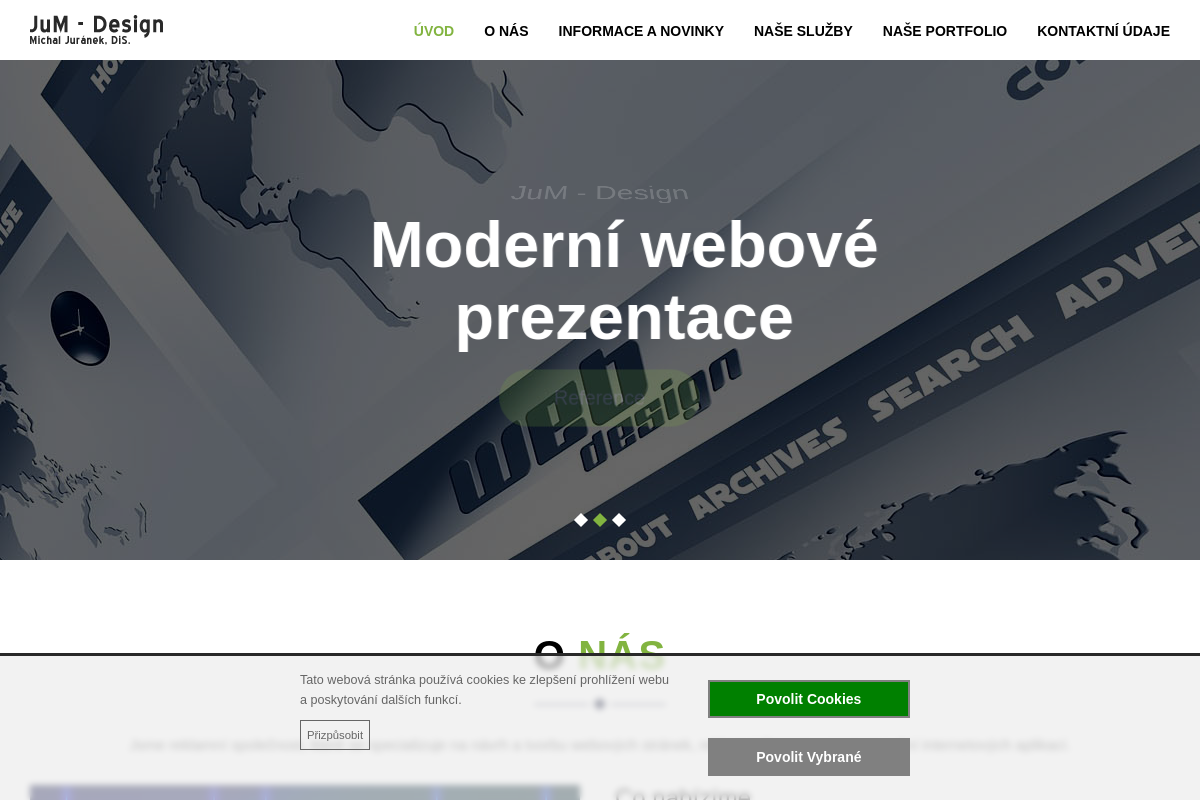 JUM - DESIGN - Michal Juránek, DiS.