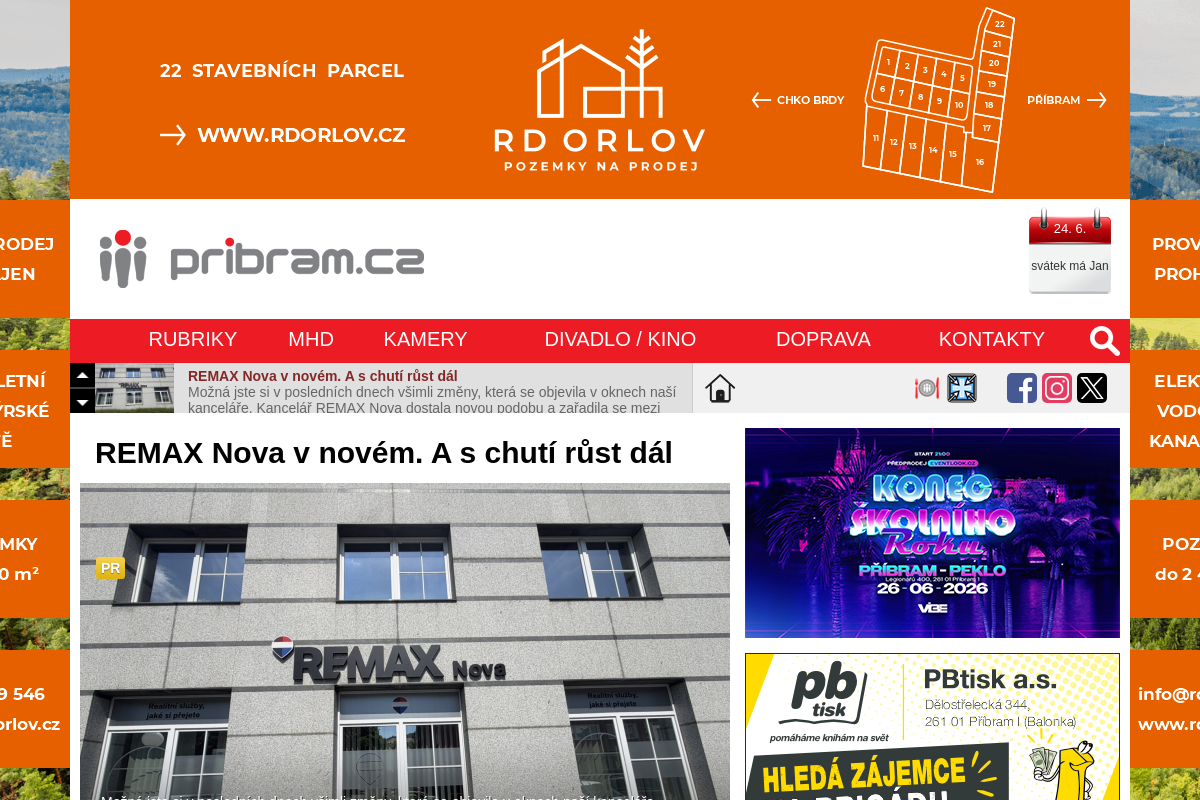 pribram.cz