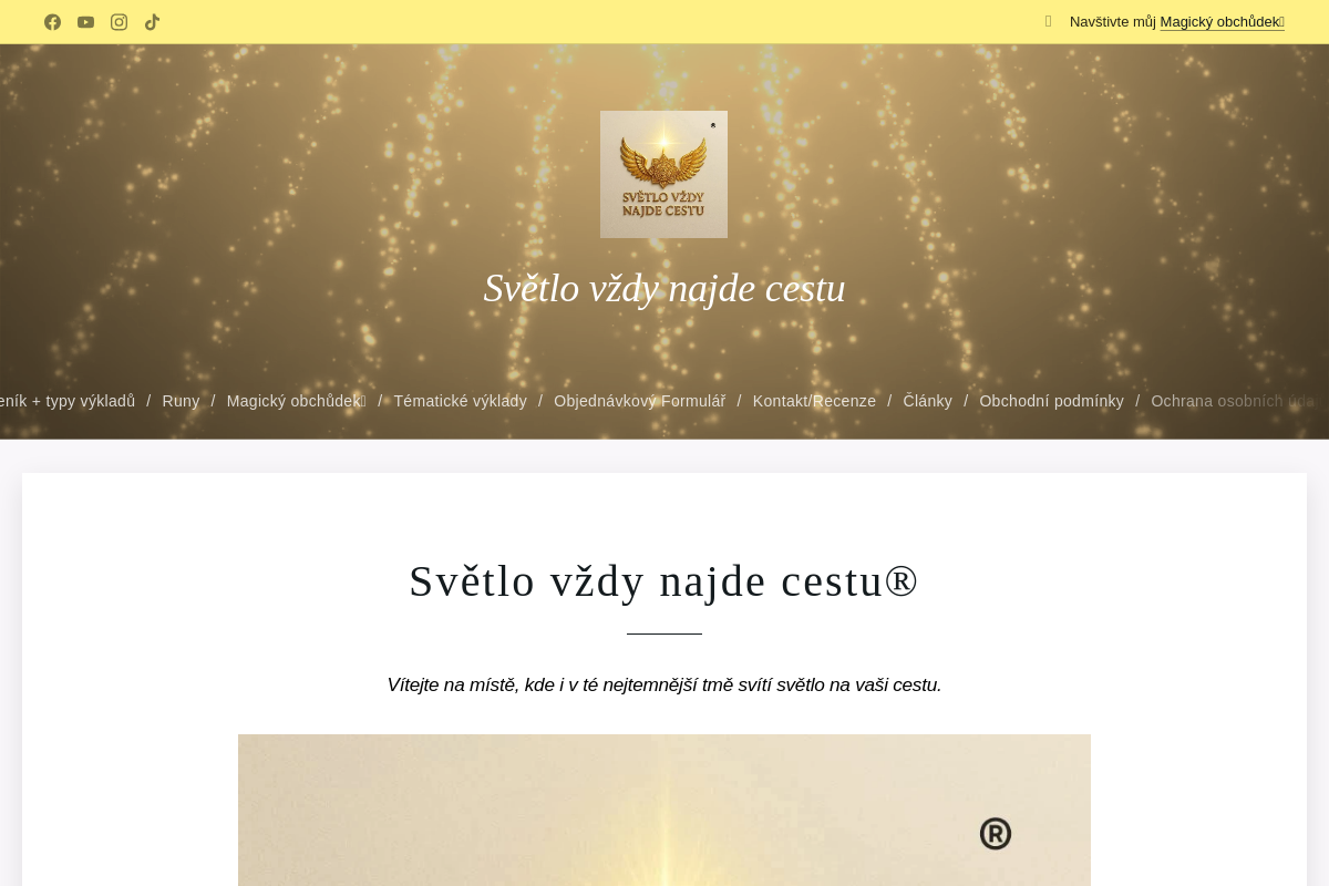 Světlo vždy najde cestu® foto 1