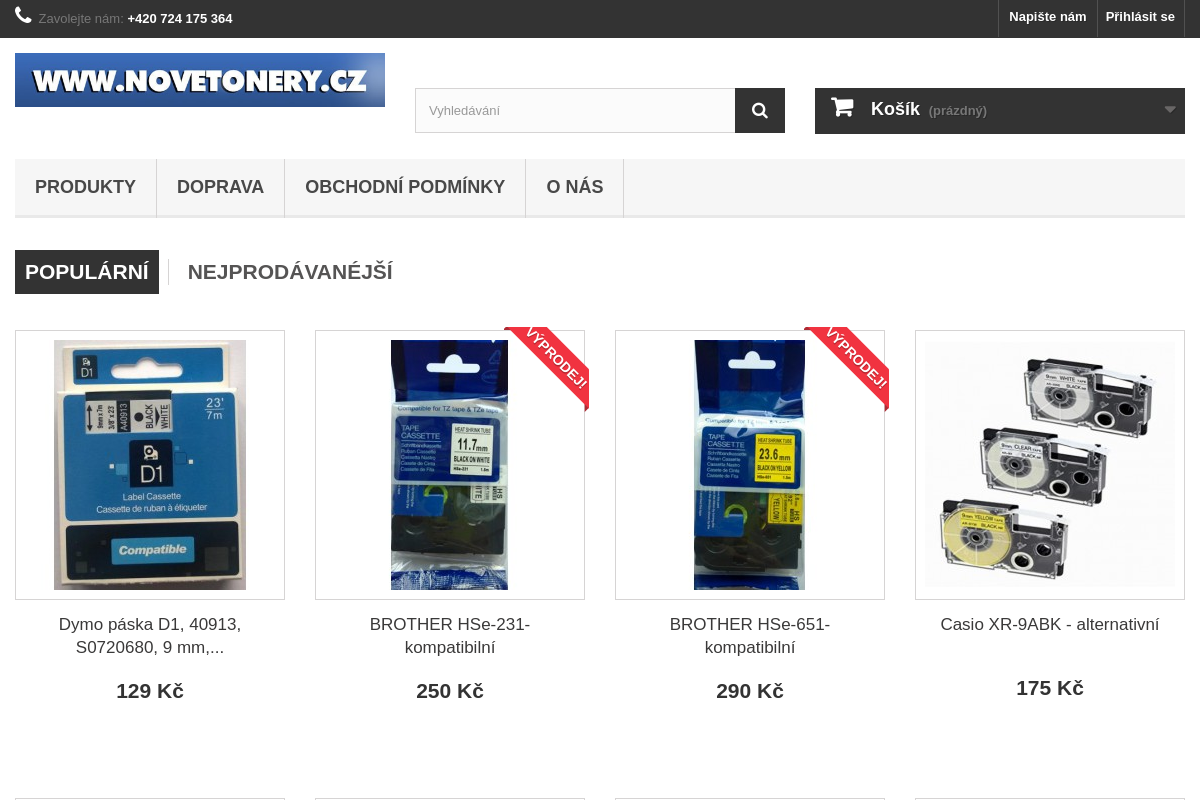 Novetonery.cz