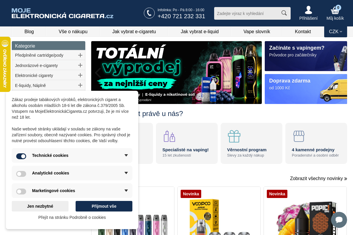 Mojeelektronickacigareta.cz