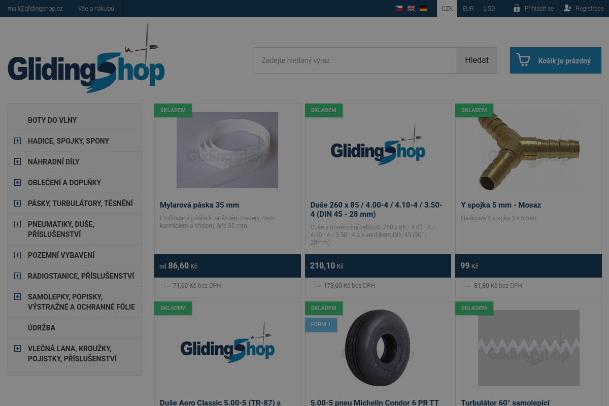 Glidingshop.cz