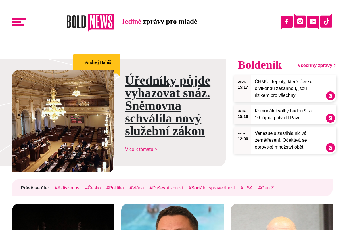 BOLD NEWS
