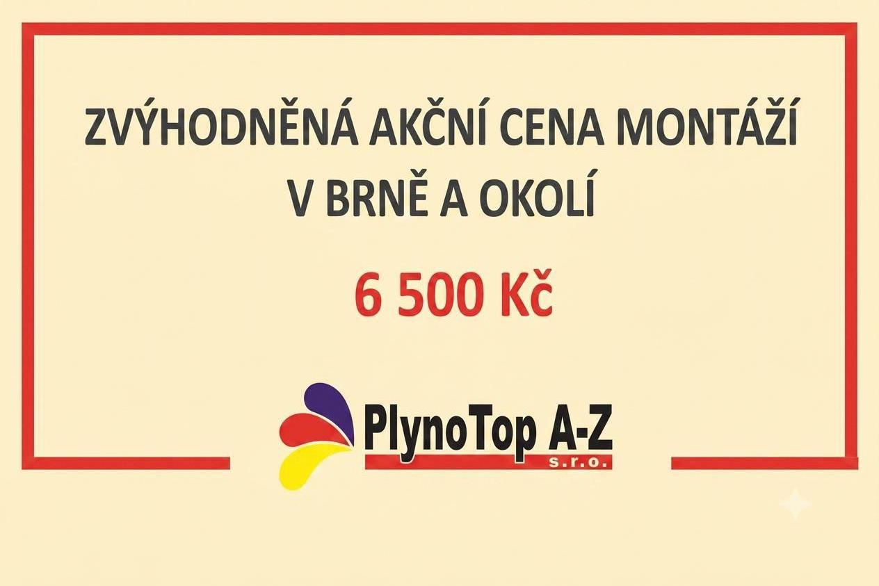 Zvýhodněná cena montáží v Brně a okolí!