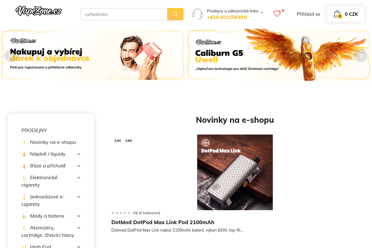 Elektronické cigarety - Vapezone.cz