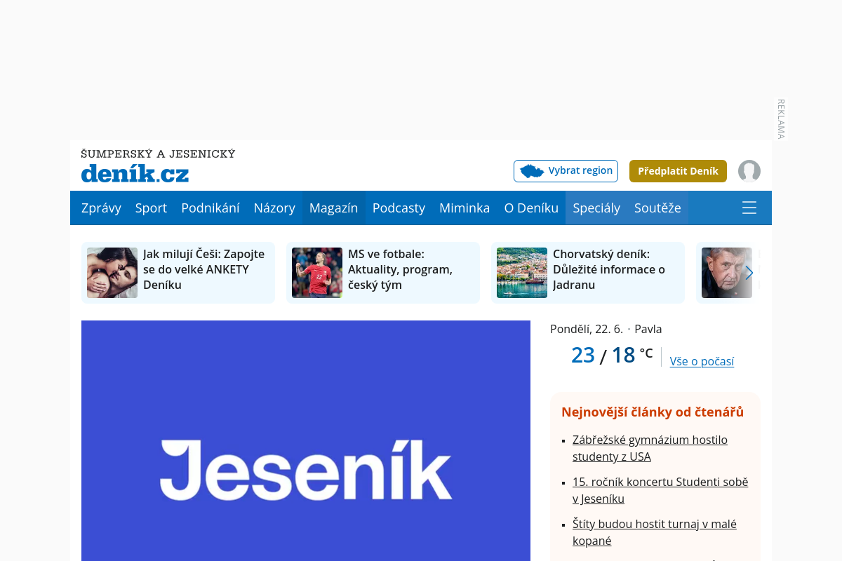Šumperský a jesenický deník
