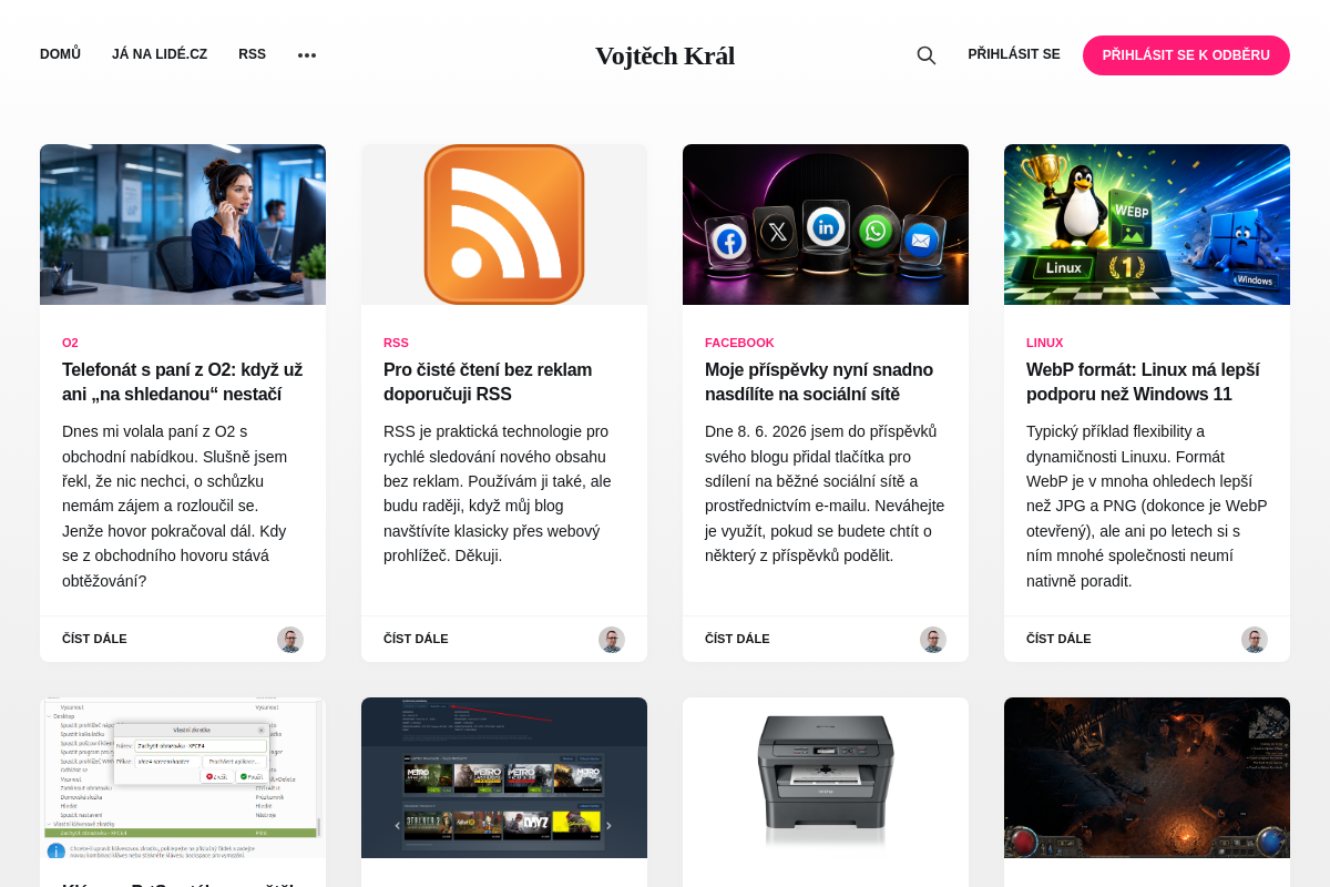 Ing. Vojtěch Král - online marketing