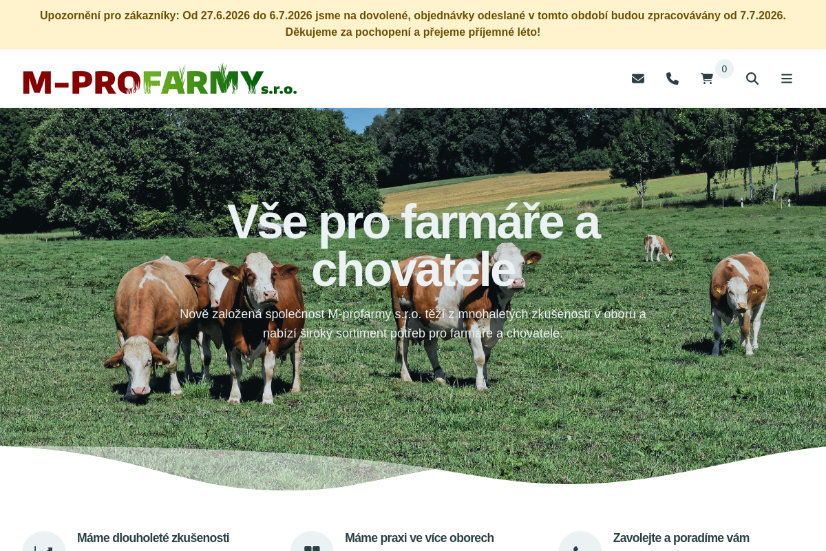 M-profarmy, s.r.o.