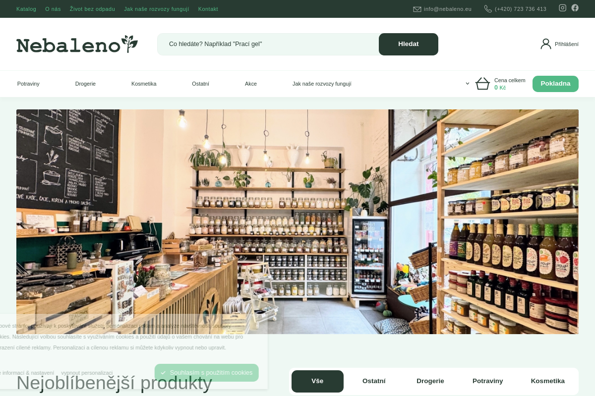 E-Shop Nebaleno.eu