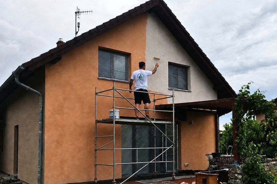 Nátěry fasád - profesionálně