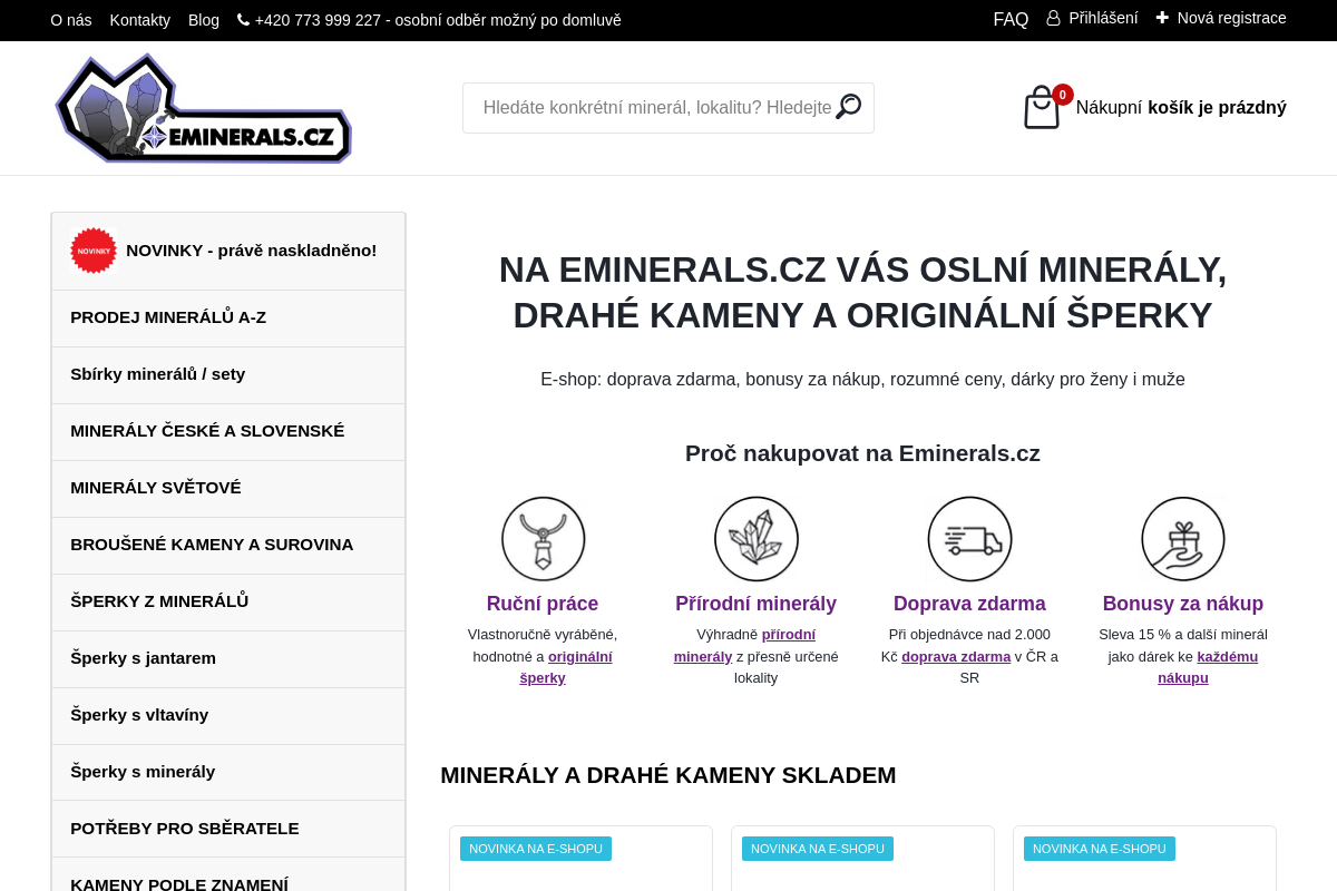 Eminerals.cz
