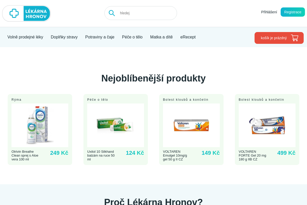 Lekarnahronov.cz