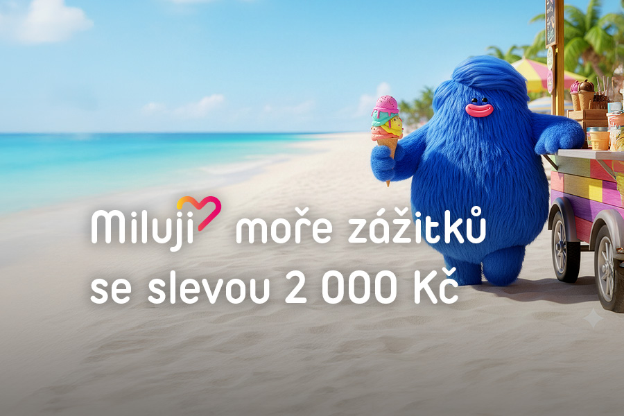 Moře zážitků se slevou