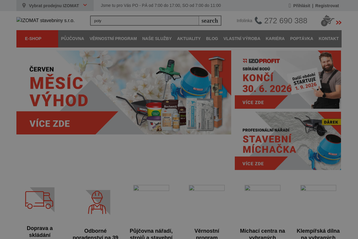 IZOMAT stavebniny