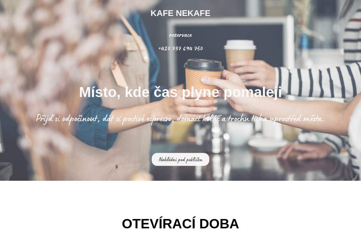 KAFE NEKAFE s.r.o. foto 1