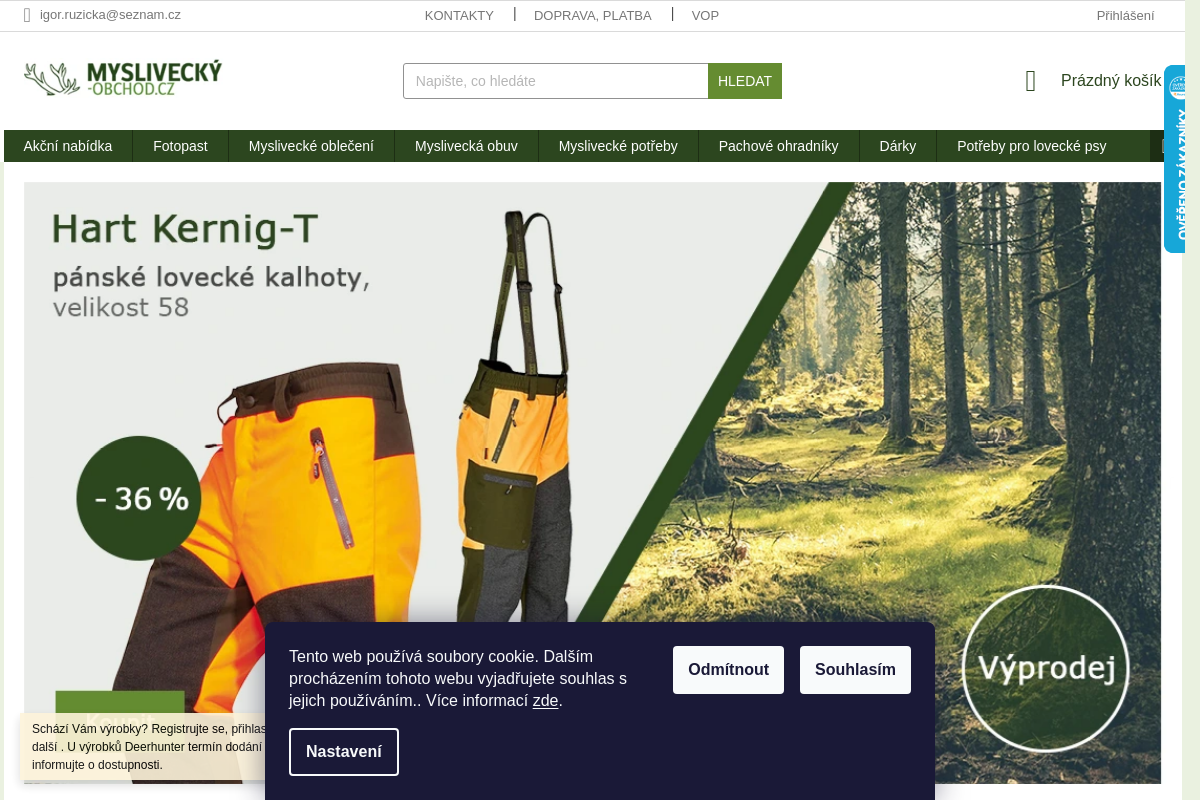 Myslivecky-obchod.cz