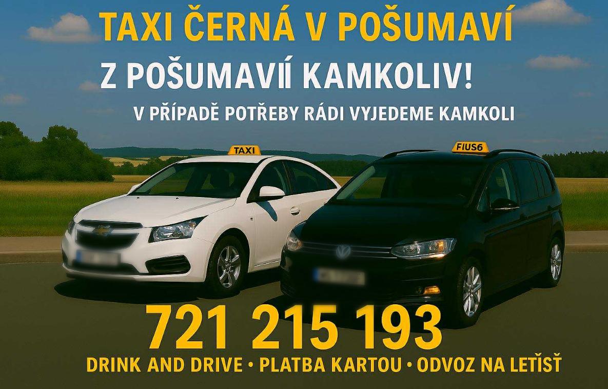 TAXI SPEED ČERNÁ V POŠUMAVÍ foto 4