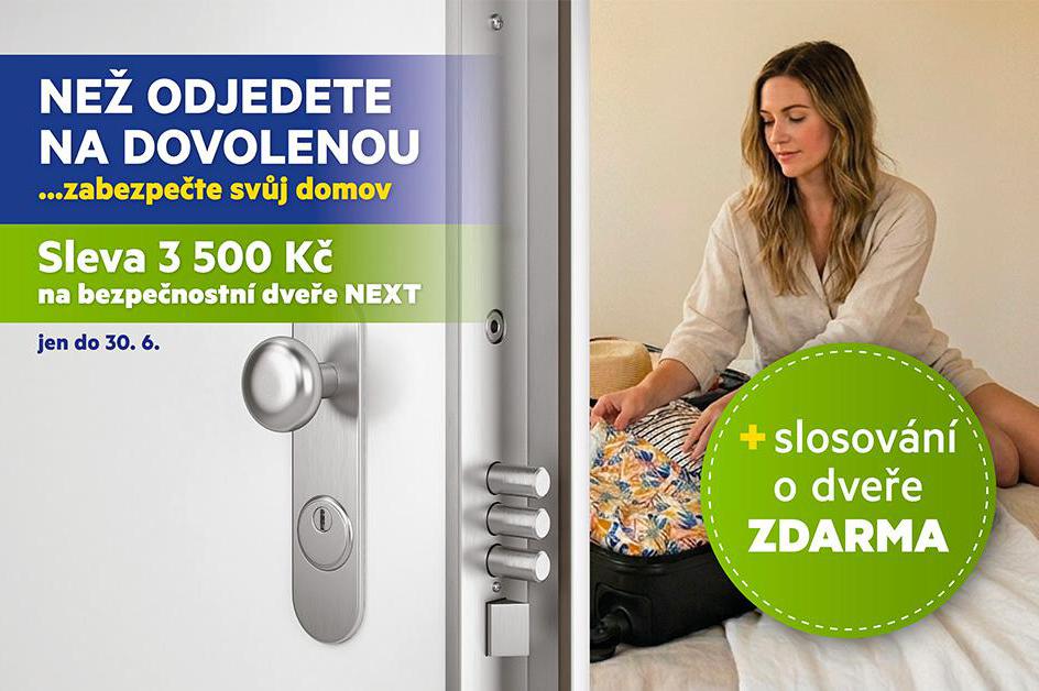 Než odjedete na dovolenou - zabezpečte váš domov
