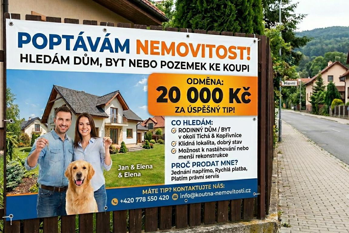 Hotově vyplácím až 20.000 Kč za doporučení
