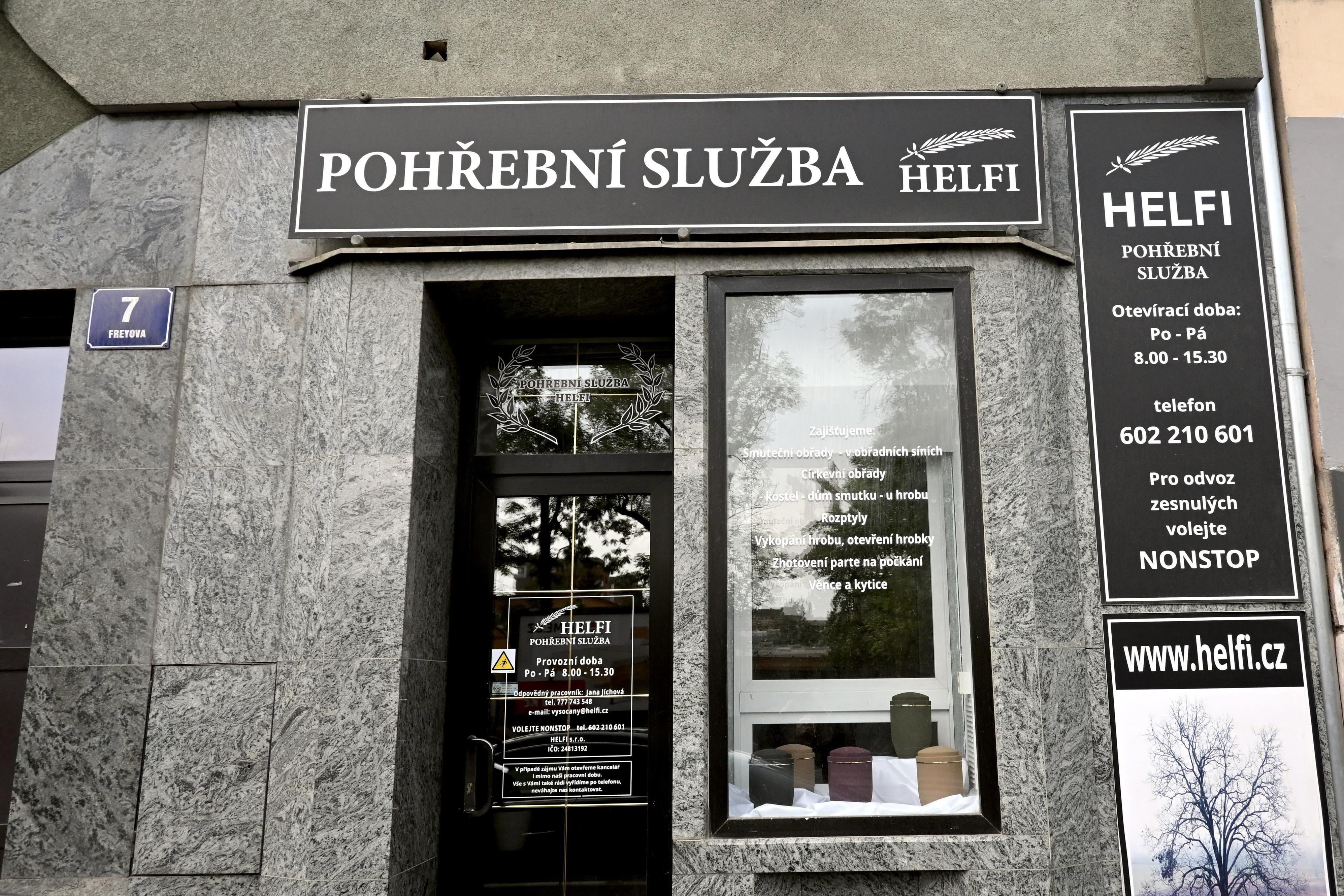Pohřební služba HELFI