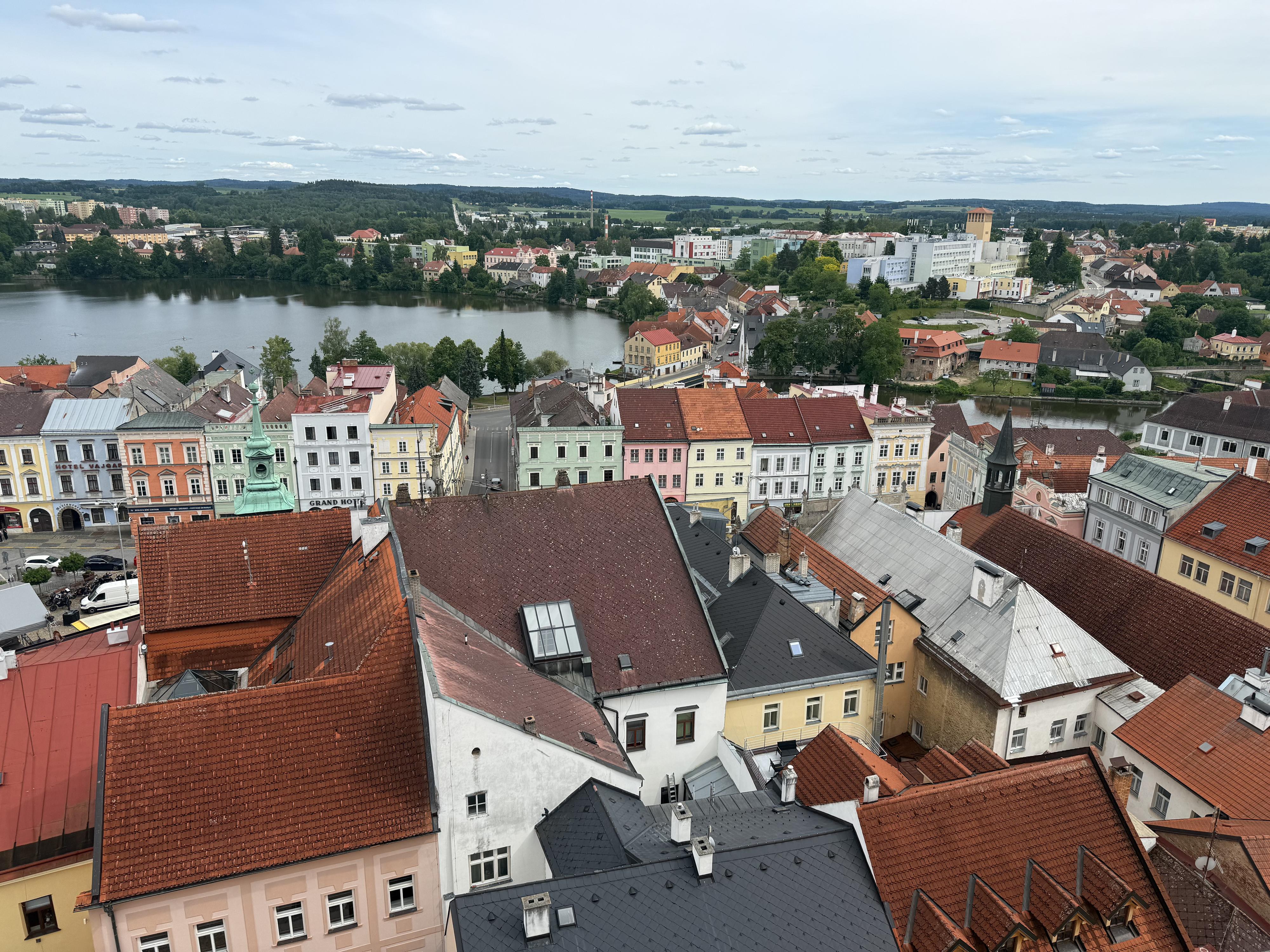 Městská vyhlídková věž Jindřichův Hradec foto 2