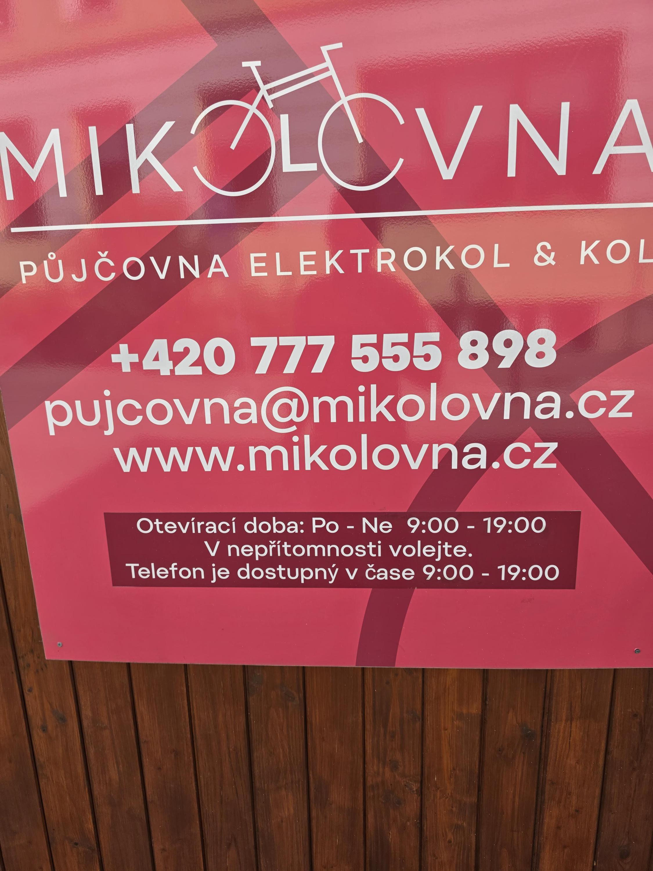 MIKOLOVNA - Půjčovna elektrokol & kol foto 3
