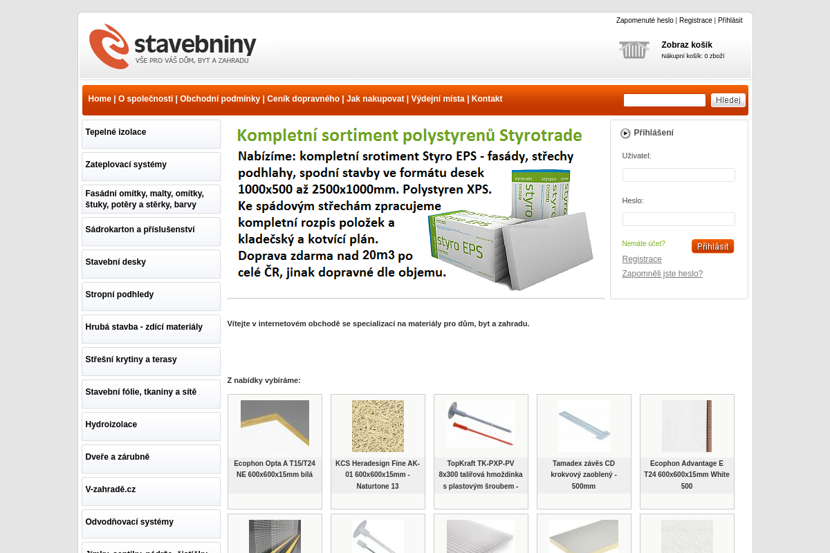 E-stavebniny.cz