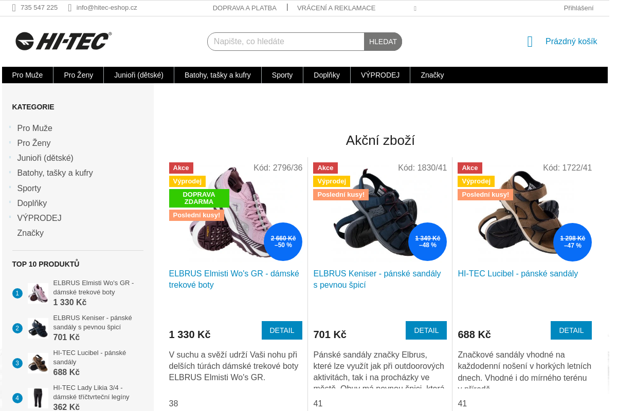 HI-TEC eshop foto 1