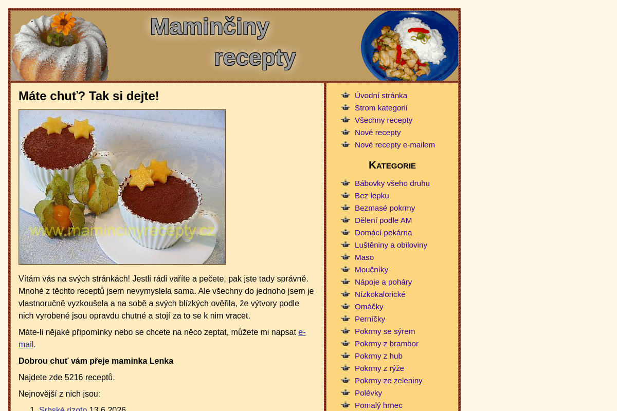 Mamincinyrecepty.cz