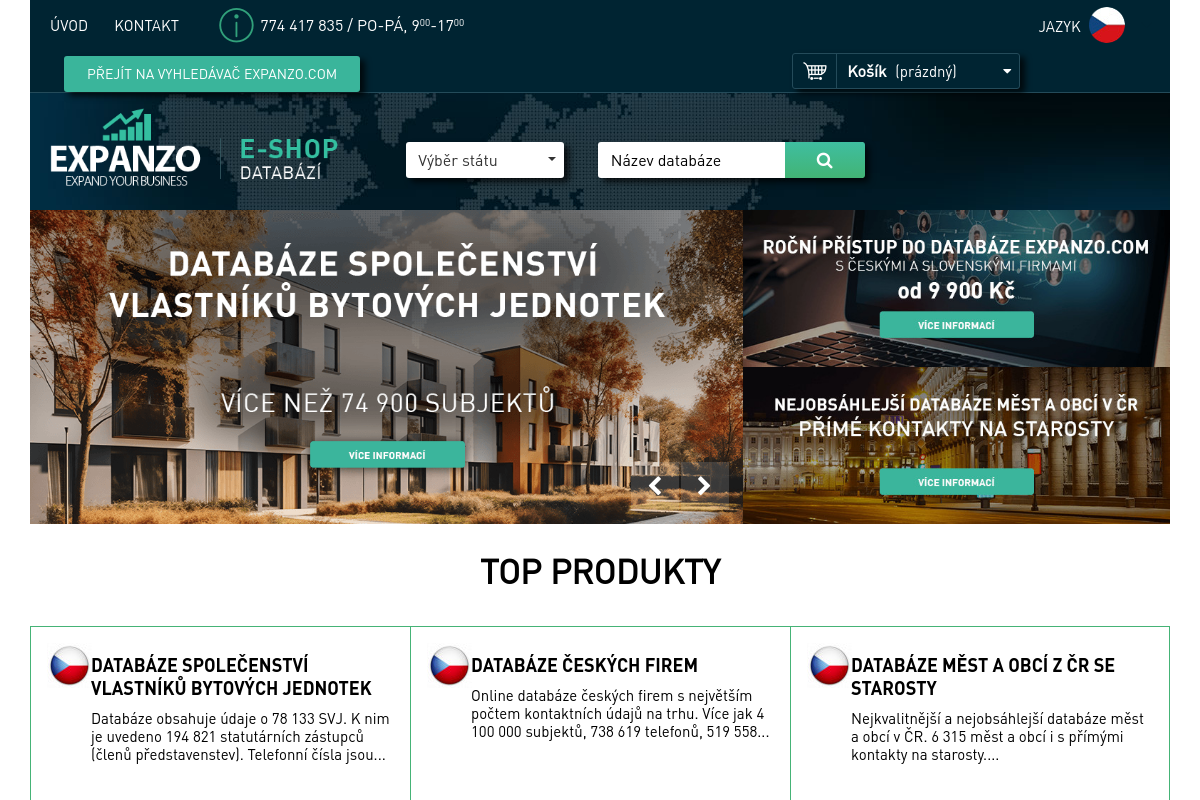 E-shop Expanzo