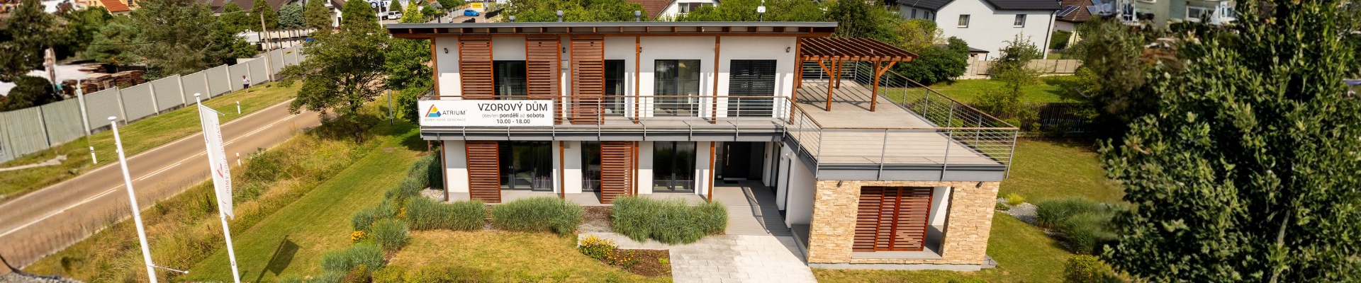 Úvodní obrázek ATRIUM, s. r. o. vzorový dům JUBILEUM PLZEŇ