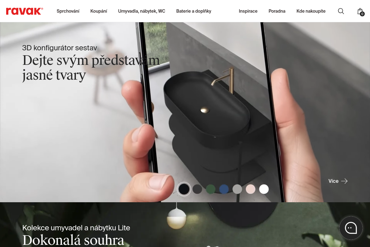 RAVAK a.s., divize vodovodních baterií