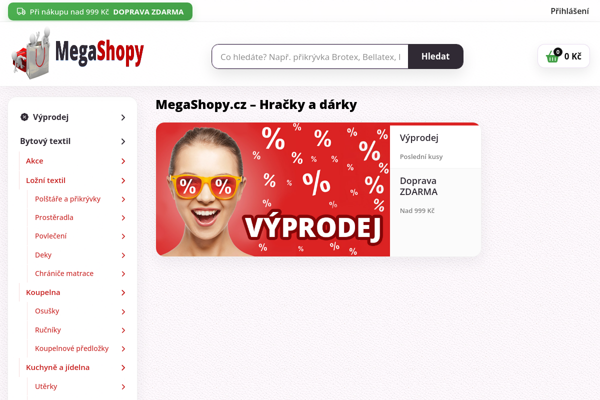 MegaShopy.cz