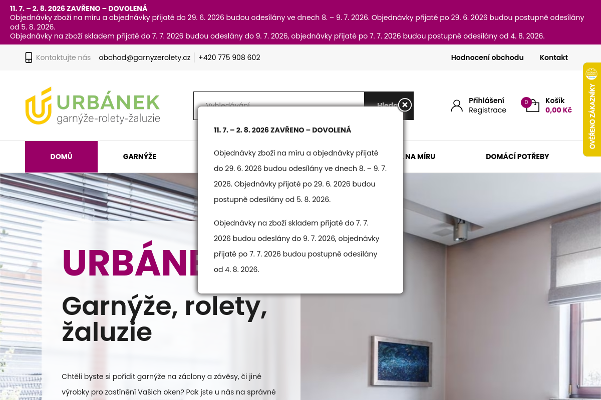 Garnyzerolety.cz