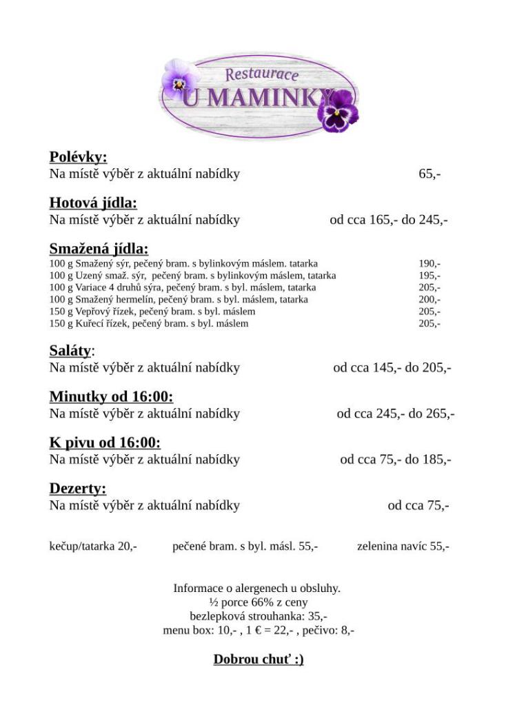 Restaurace U maminky foto 4