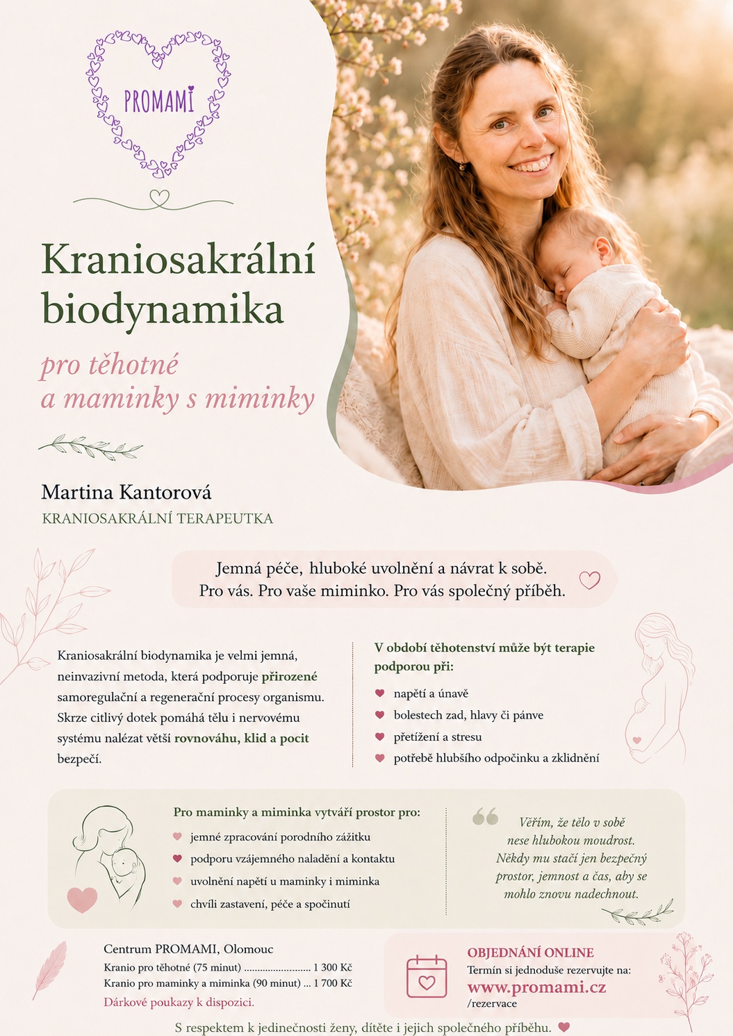 Martina Kantorová Kraniosakrální biodynamika foto 4