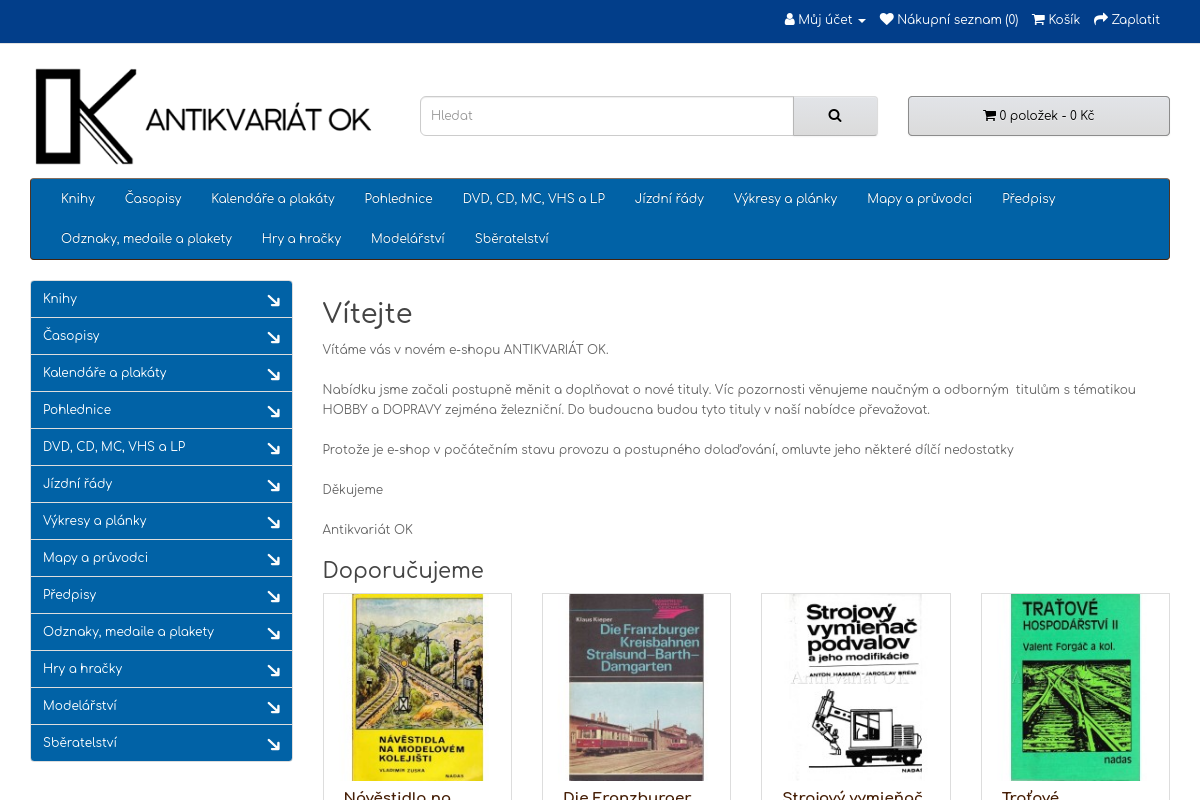Antikvariát OK