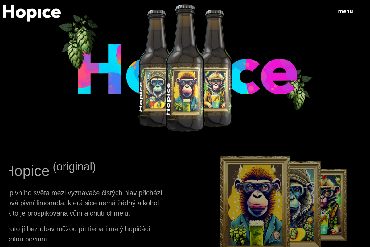 Hopice - chmelová limonáda