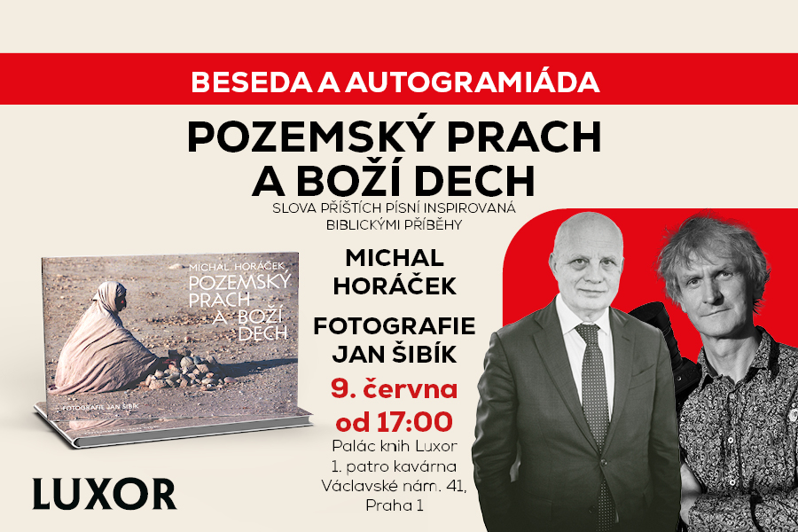 Beseda a autogramiáda Michala Horáčka