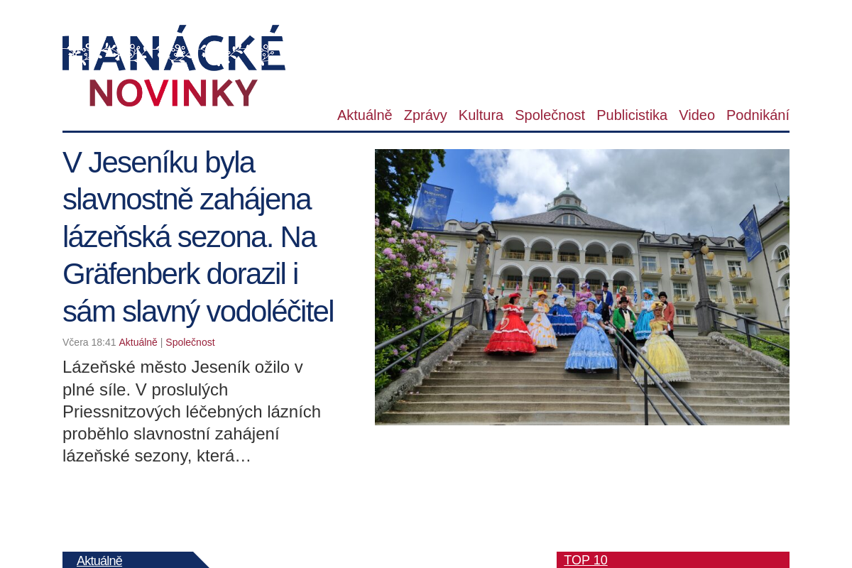 Hanácké novinky