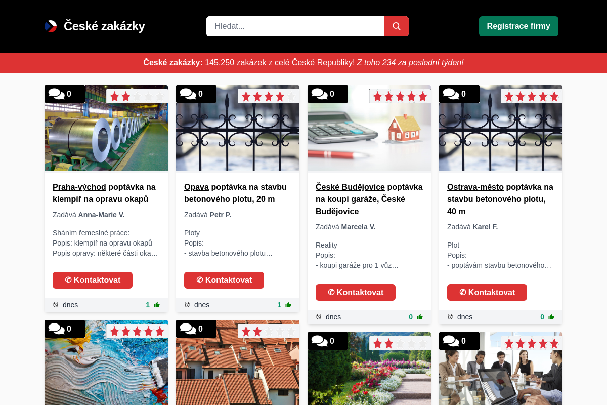České zakázky