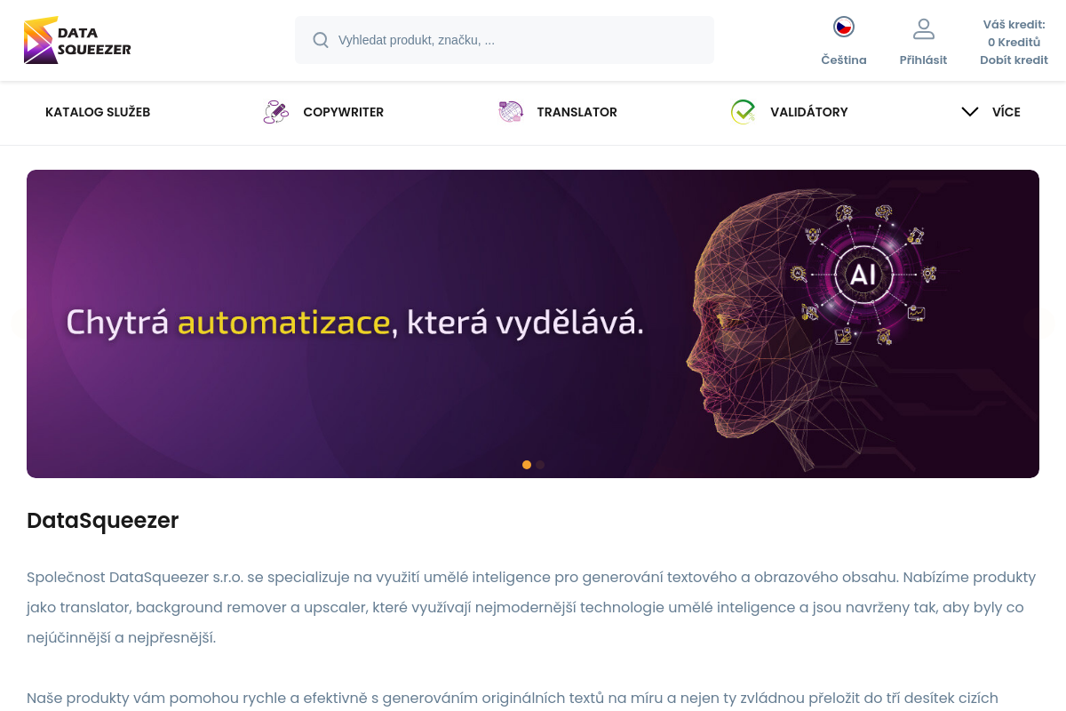 DataSqueezer