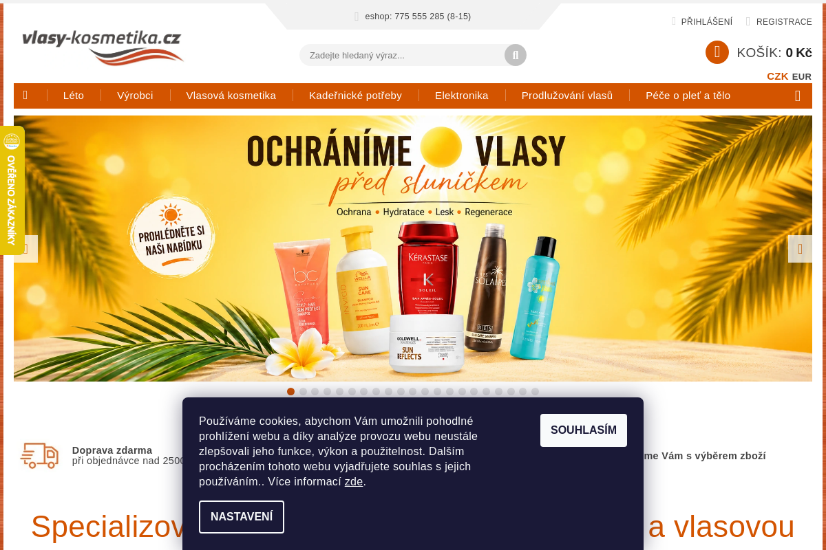 Vlasy-kosmetika.cz