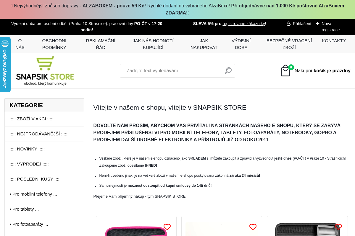 Snapsik-store.cz foto 1